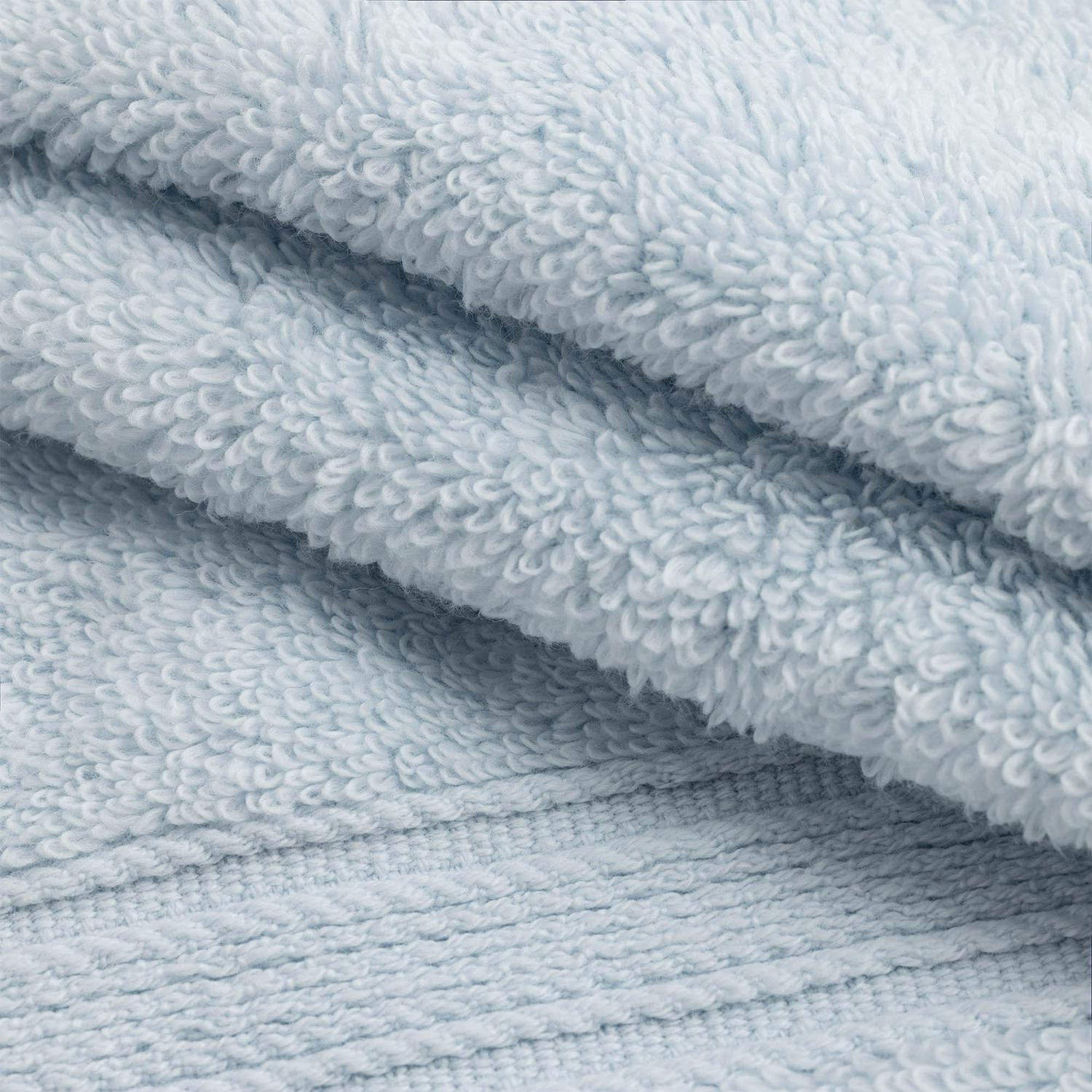 Habitat supersoft country blue hand towel 90x50cm - UK version