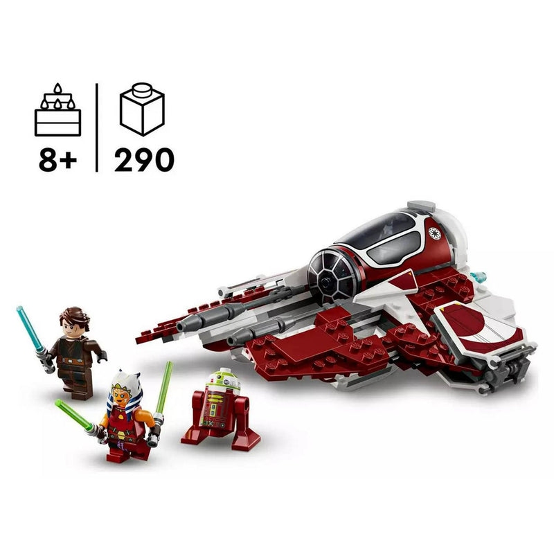 Buildable Spaceship Model with 2 Minifigures and 290 Pieces for Ages 8+