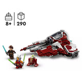 Buildable Spaceship Model with 2 Minifigures and 290 Pieces for Ages 8+