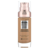 Hydrating Medium Coverage Liquid Foundation with Hyaluronic Acid and Collagen in Caramel Shade