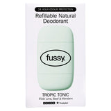 Fussy Refillable Natural Deodorant Tropic Tonic 40g