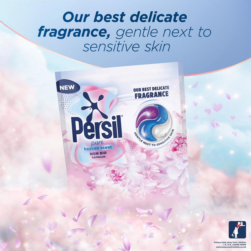 Non-Bio Washing Capsules with Delicate Fragrance for Sensitive Skin, 44 Washes