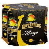 Kopparberg mango fruit cider multipack 4 x 330ml, UK version