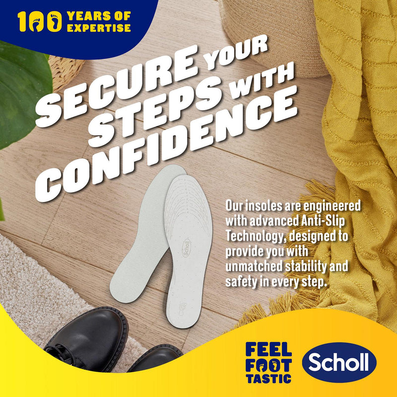Scholl Warm Feet Insoles 1 Pair Full Length (British brand)