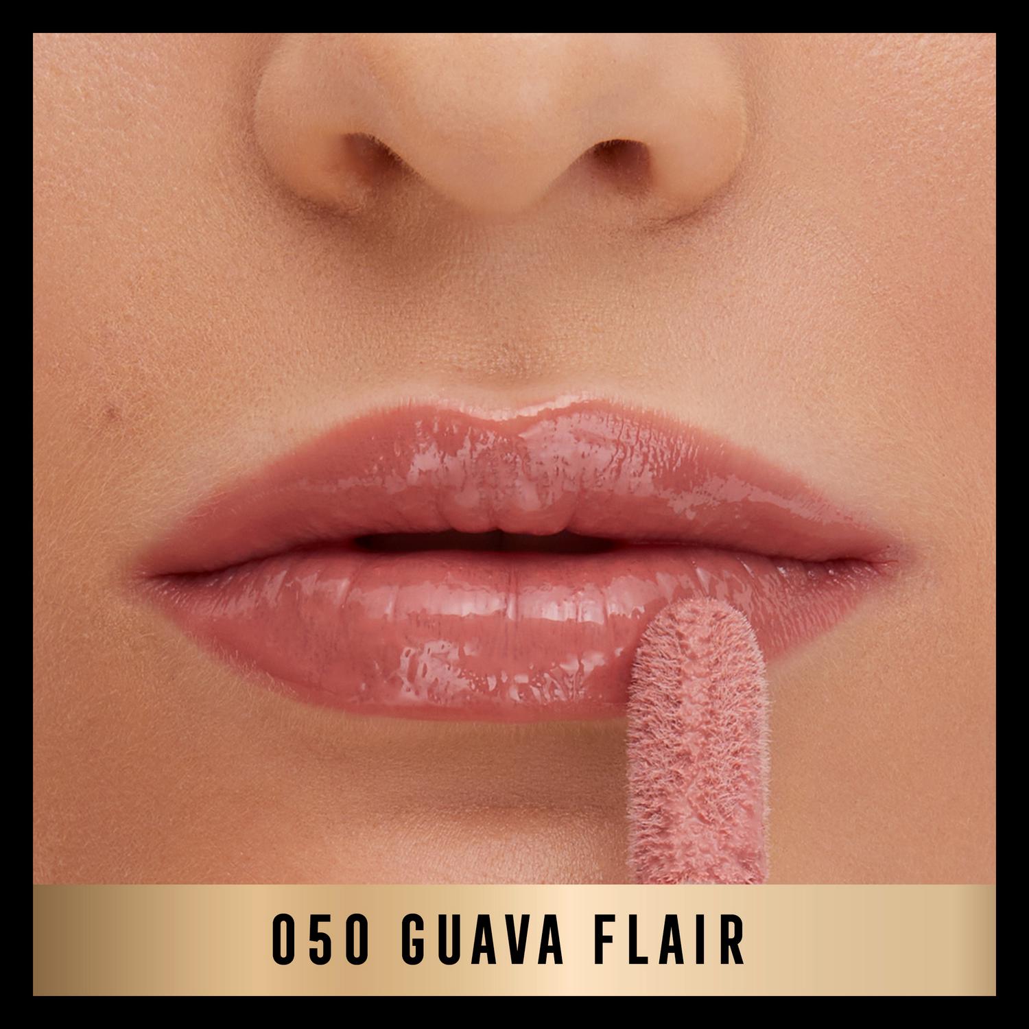Max Factor 2000 Calorie Glaze Full Shine Tinted Lip Gloss 050 Guava Flair