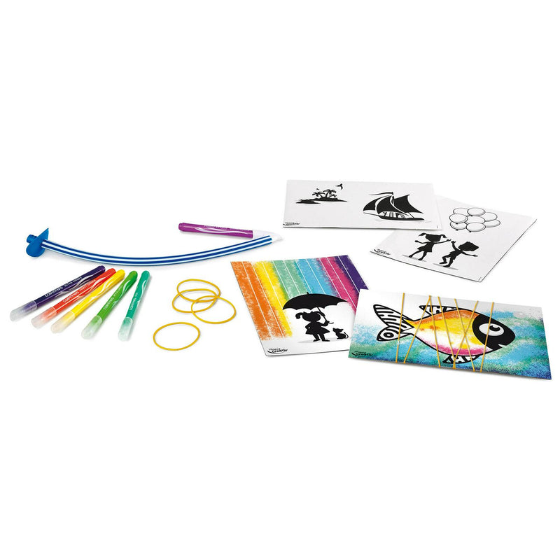Helix Maped Blow Art Craft Kit with Felt Pens, UK version