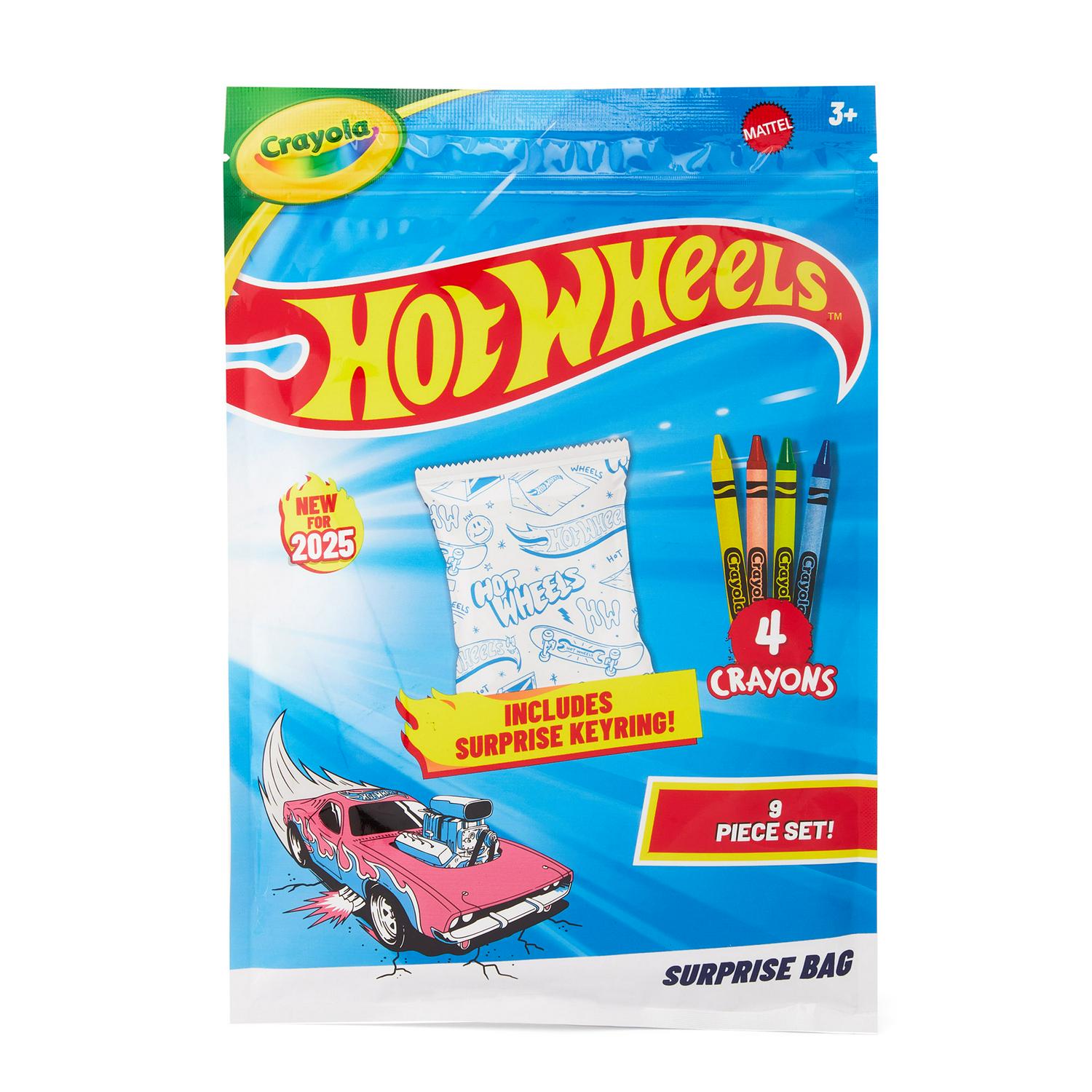 Crayola Hot Wheels surprise activity bag - British product