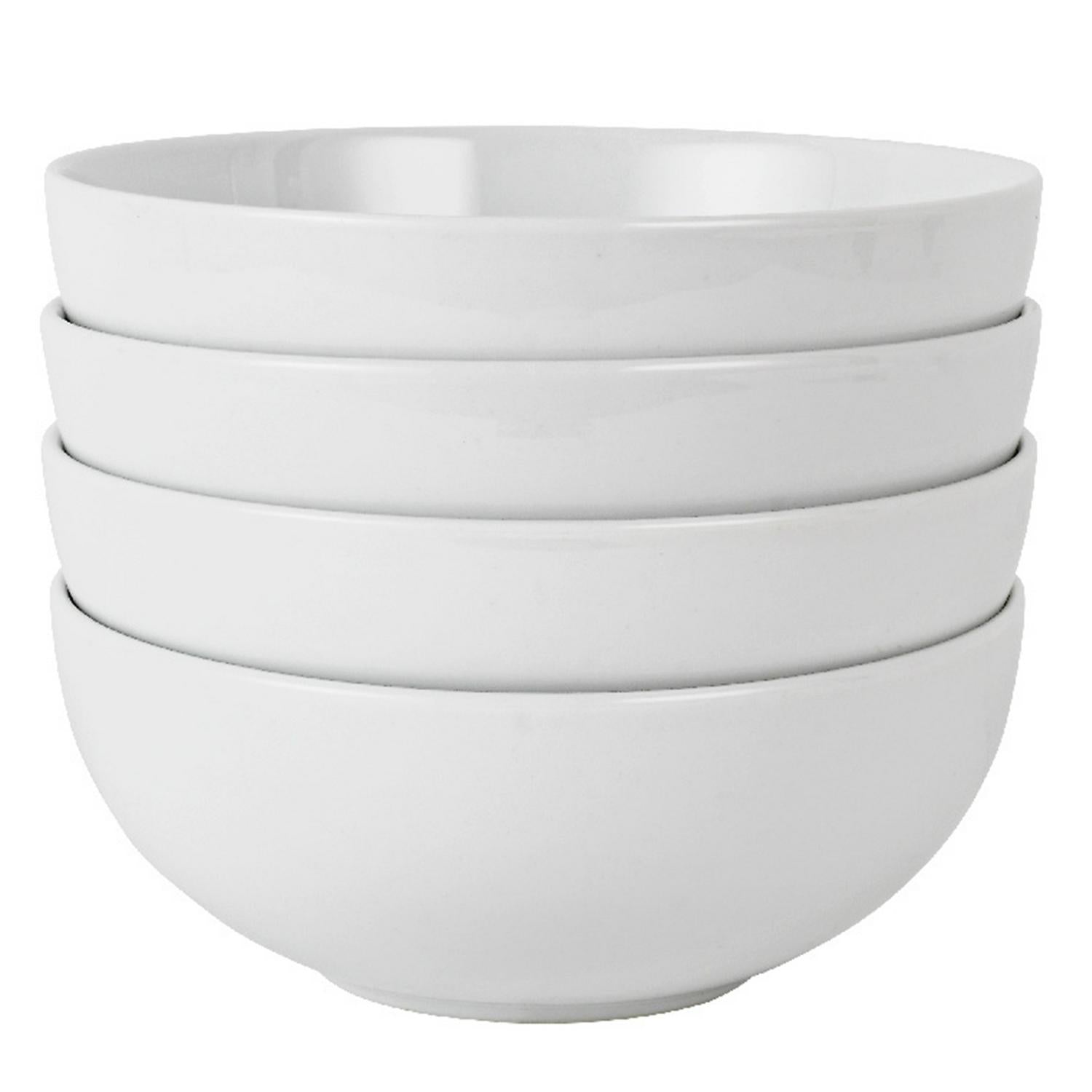 Sainsbury's porcelain cereal bowl white 16cm imported from the UK