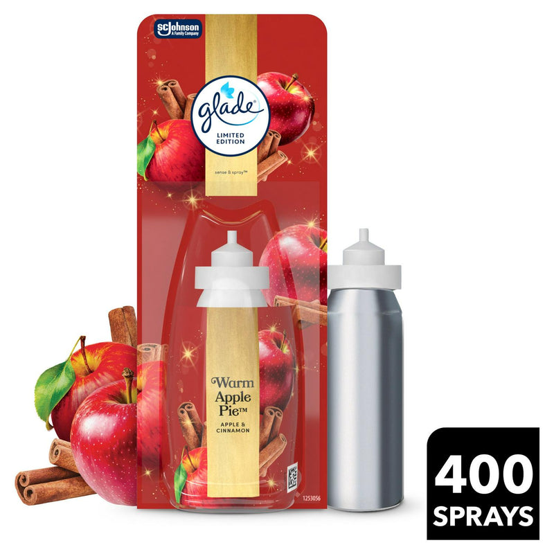 Glade Sense & Spray Air Freshener Refill Warm Apple Pie 18ml