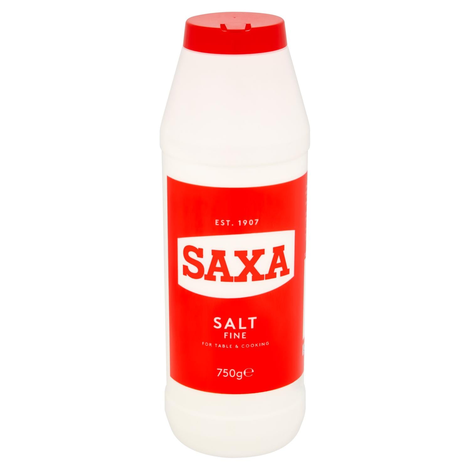 Saxa Table Salt fine table salt 750g (British brand)
