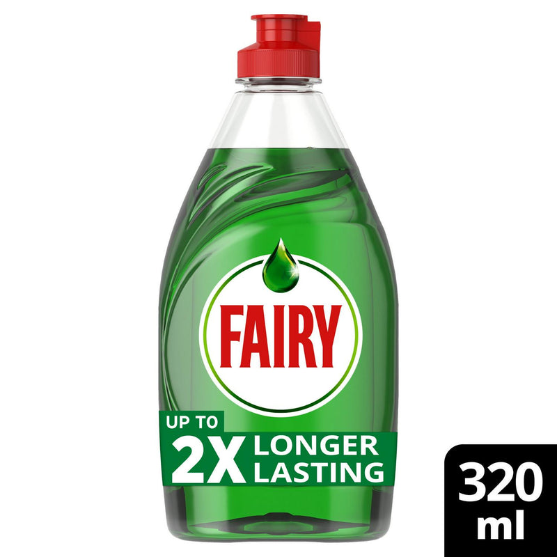 Fairy Original Green washing up liquid 320ml - British product