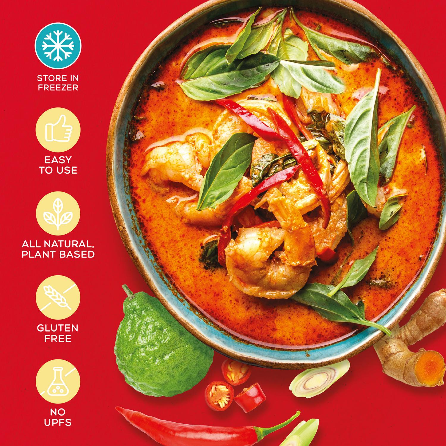 Ice Kitchen Thai Red Curry Paste Frozen 2 x 77g, UK version