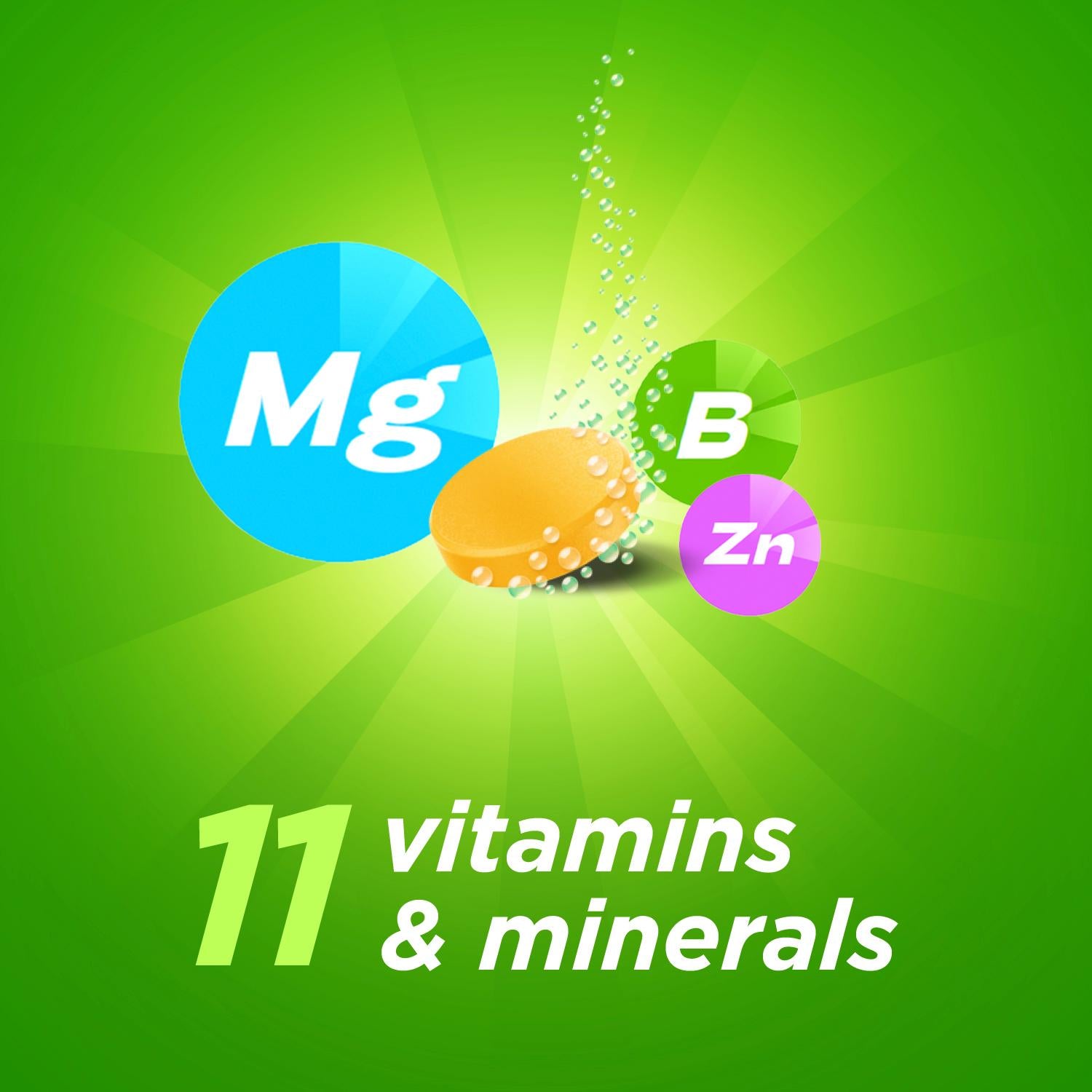 Berocca Orange effervescent vitamin tablets 15s (British brand)