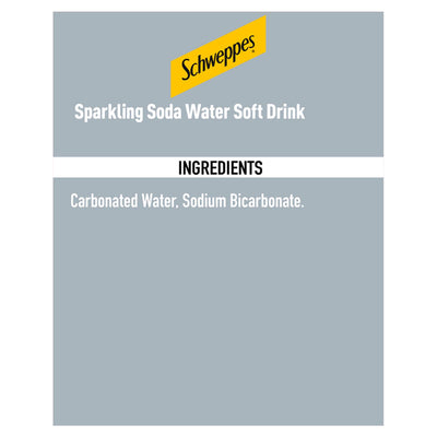 Schweppes Soda Water Brus 1L