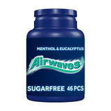 Airwaves Menthol & Eucalyptus Sugarfree Chewing Gum Pieces Bottle x46 64g