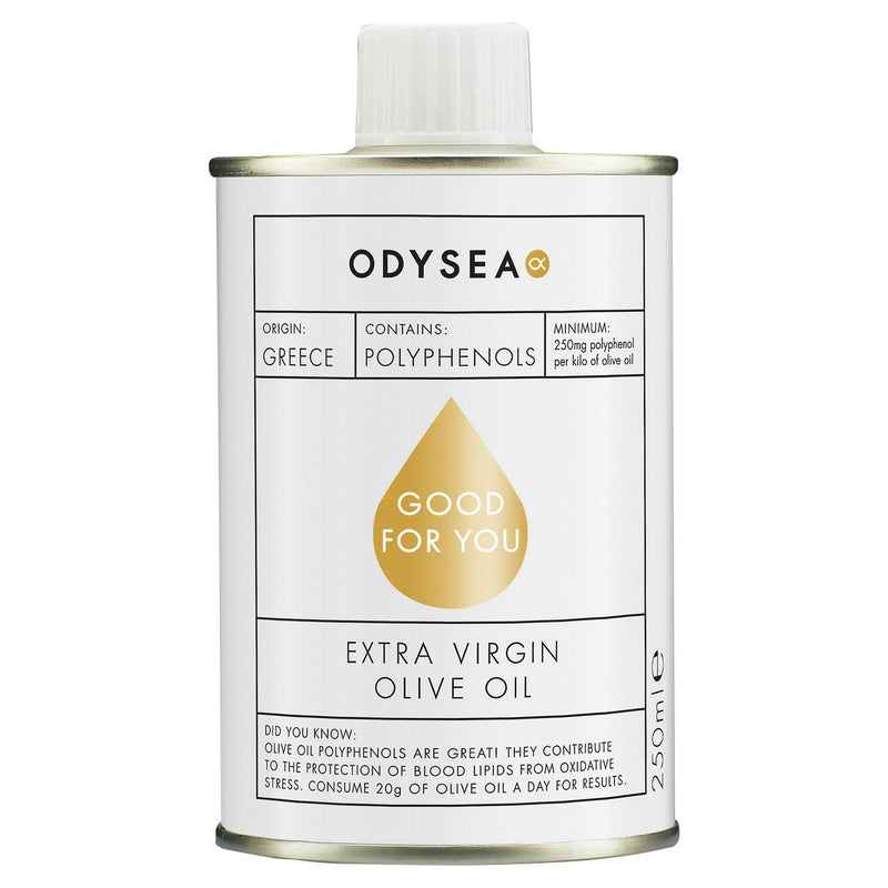 Odysea Good For You polyphenol olive oil, UK version