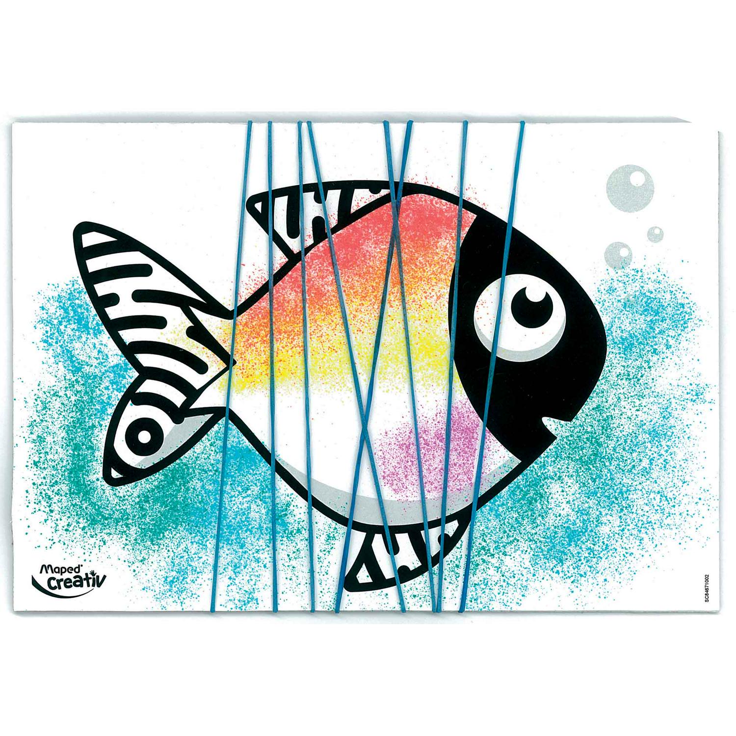 Helix Maped Blow Art Craft Kit with Felt Pens, UK version