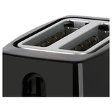 Cookworks New Basic 2 slice toaster black - British product