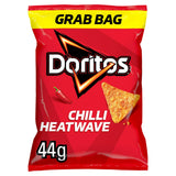 Doritos Chilli Heatwave tortilla chips grab bag - British product