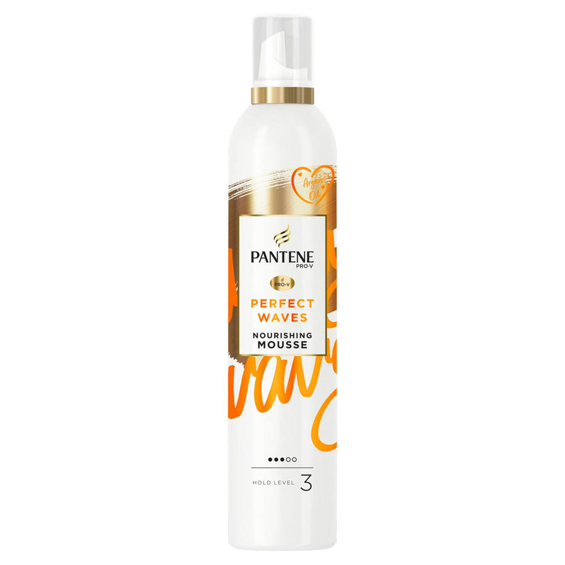 Pantene Pro-V Perfect Waves Hair Mousse 200ml, imported from the UK