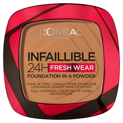 L'Oréal Paris Infallible 24H Fresh Wear Foundation Powder Shade 330 Hazelnut