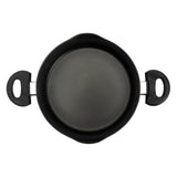 Habitat 24cm Aluminium Stockpot - Black