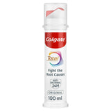 Colgate Total Active Prevention Original toothpaste 100ml pump, imported from the UK