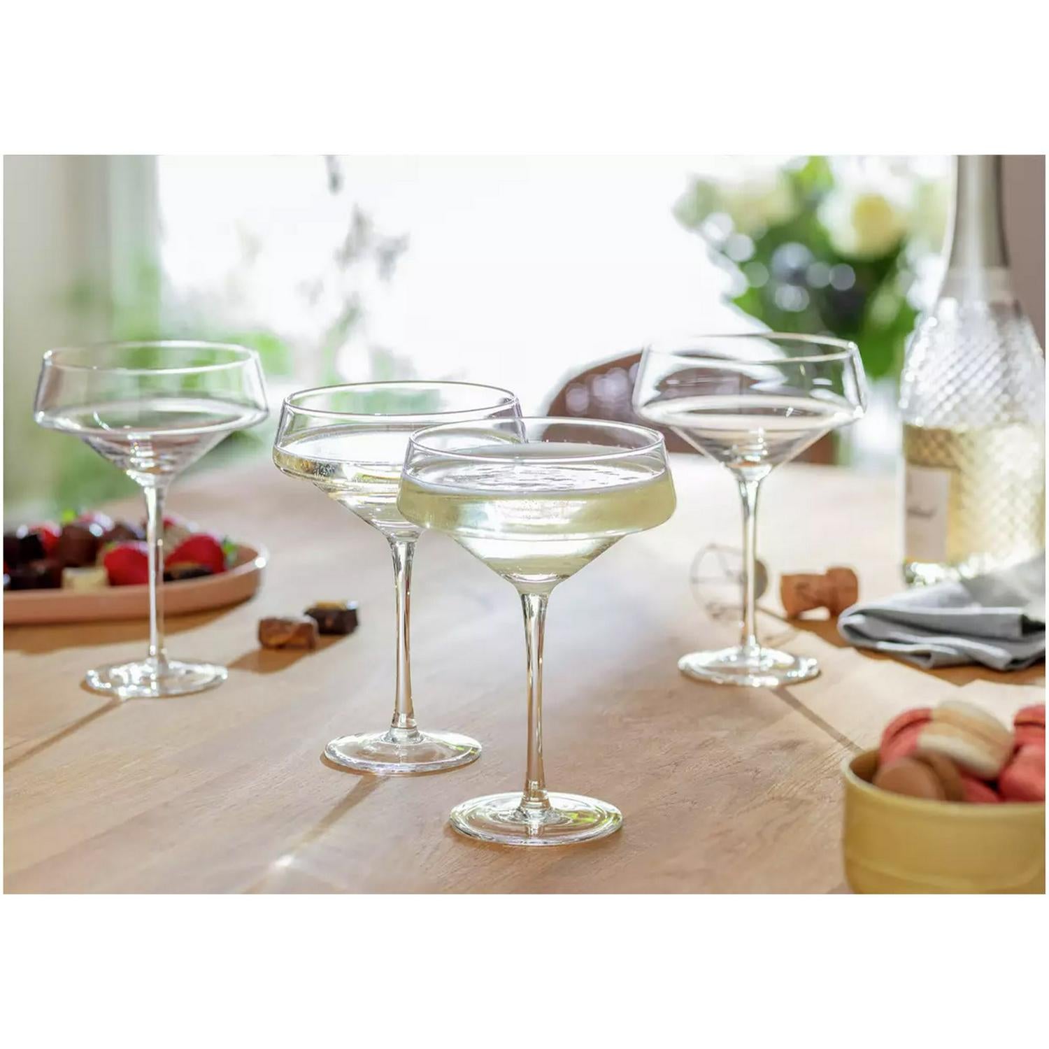 Habitat Sahara Clear Champagne Coupe, UK version