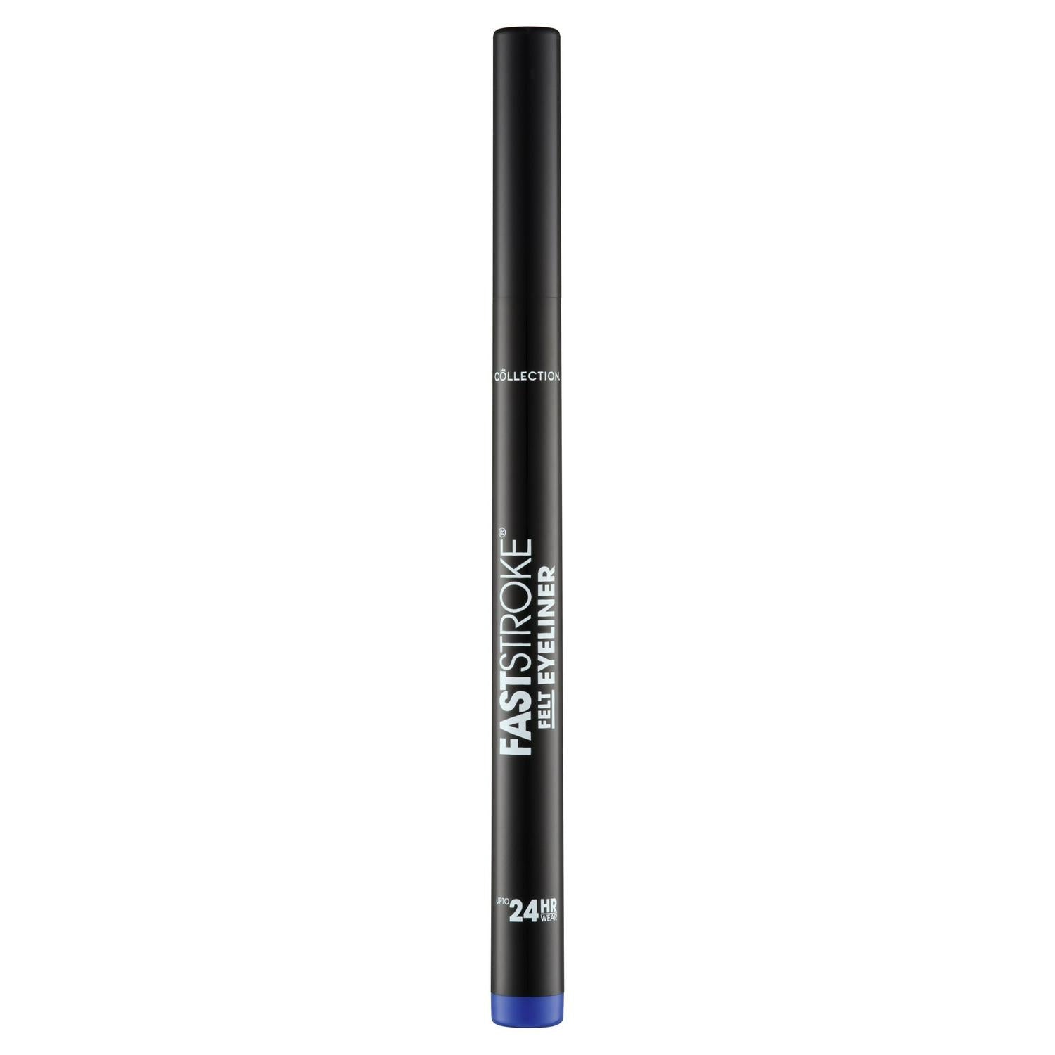Blue Felt Tip Eyeliner with 24-Hour Wear and Vegan Formula