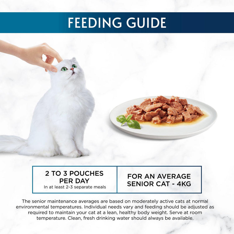 Gourmet Perle senior cat food pouches 40 x 85g - British product