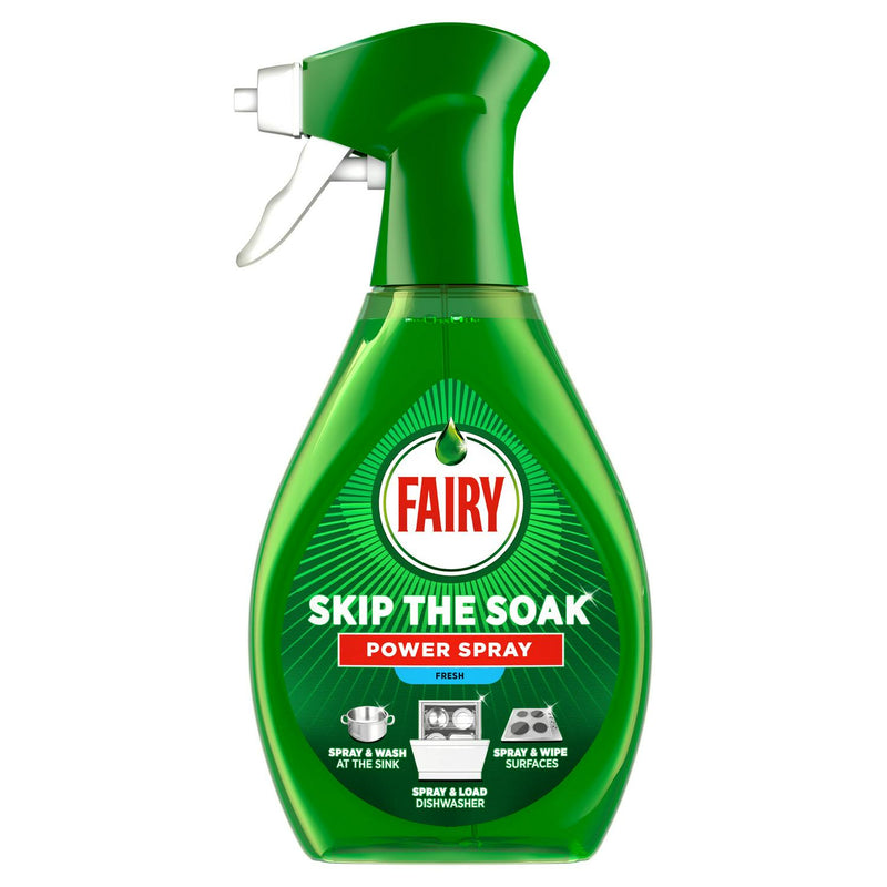 Fairy Skip The Soak Power Spray Fresh Dish 500ml - British product
