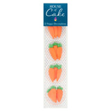 House of Cake carrot sugar decorations 25g, UK version