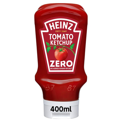 Heinz Tomatketchup uten tilsatt sukker og salt 400ml