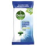 Dettol Antibacterial Multi Surface Cleaning Wipes 126s