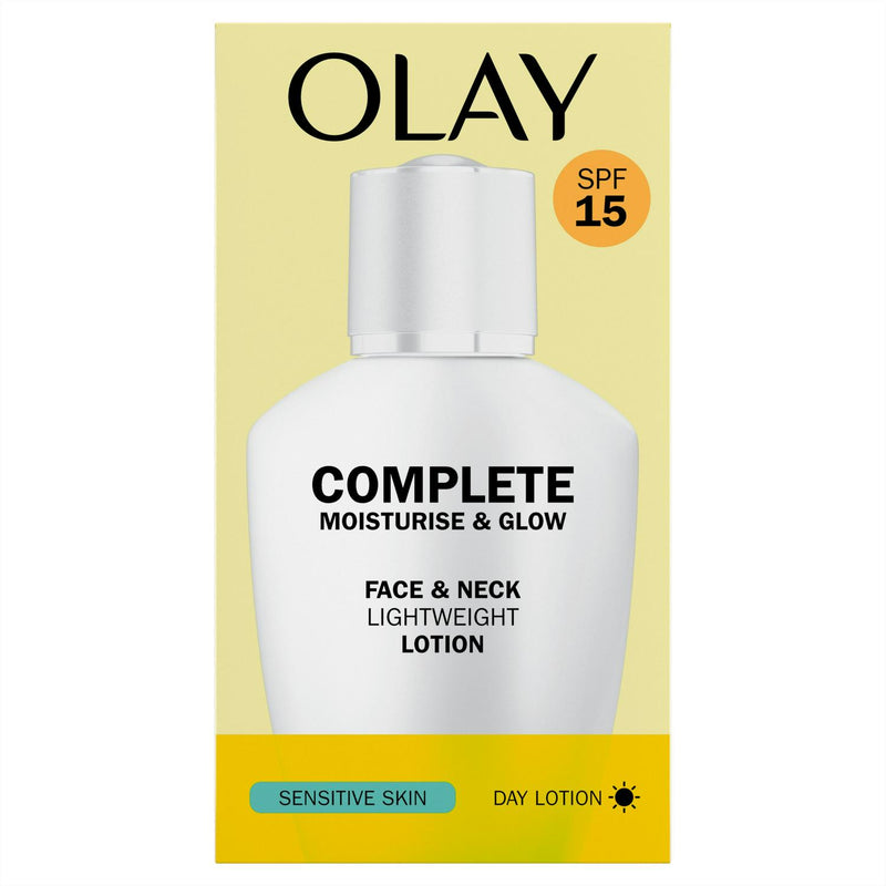 Olay Complete Moisturise Glow Face Neck Lotion 200ml, imported from the UK