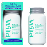 Roll-On Deodorant Refill Fresh Cotton & Sea Salt 50ml