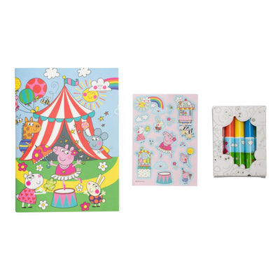 Jeu de coloriage Peppa x Rachel Ellen de Sainsbury - Pack de papeterie
