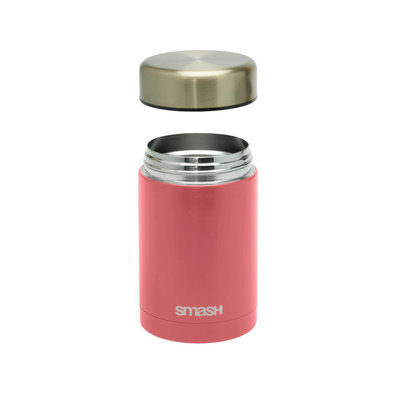 Smash Food Pod pink gold stainless steel flask (British brand)