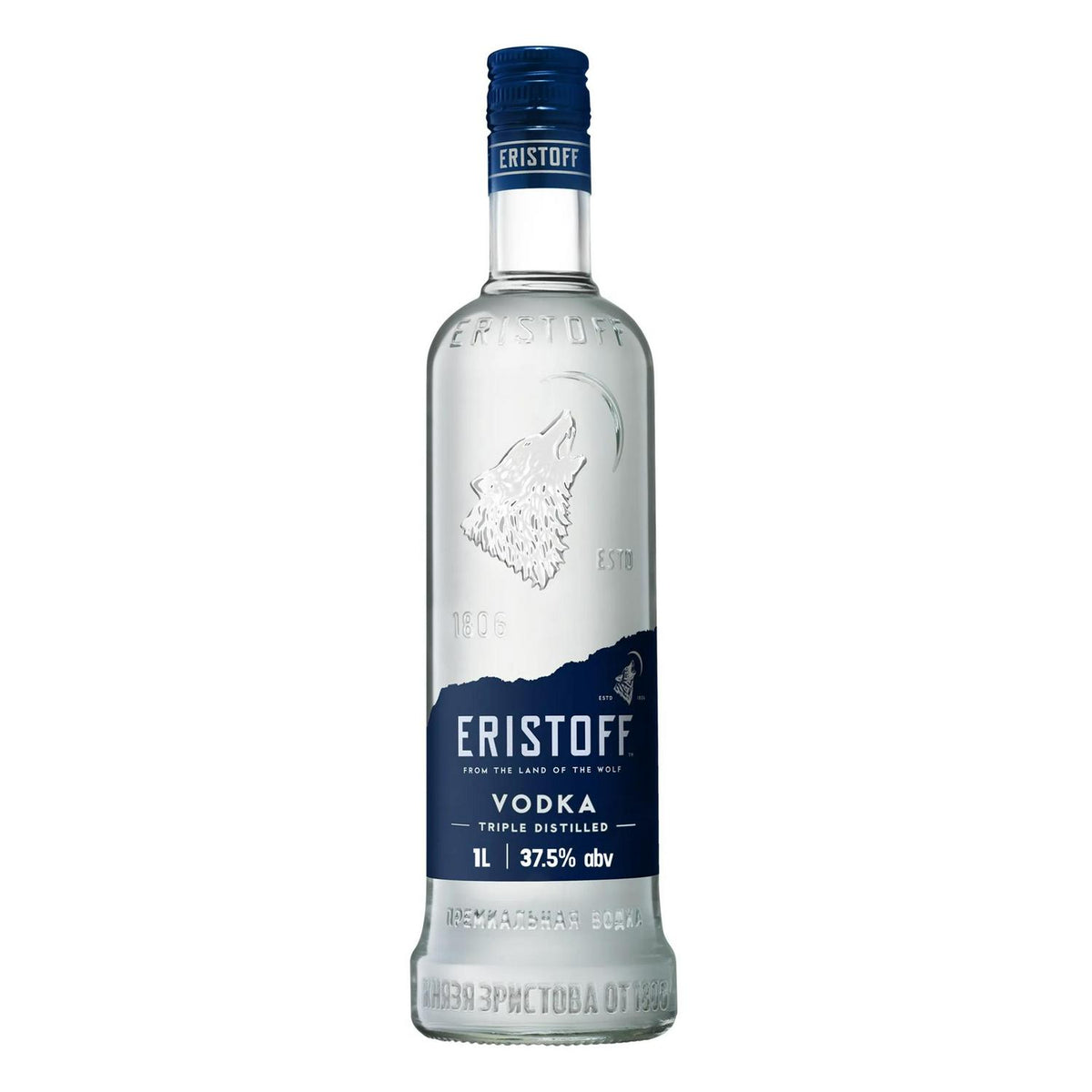 Eristoff Original Pure Grain Vodka 100cl