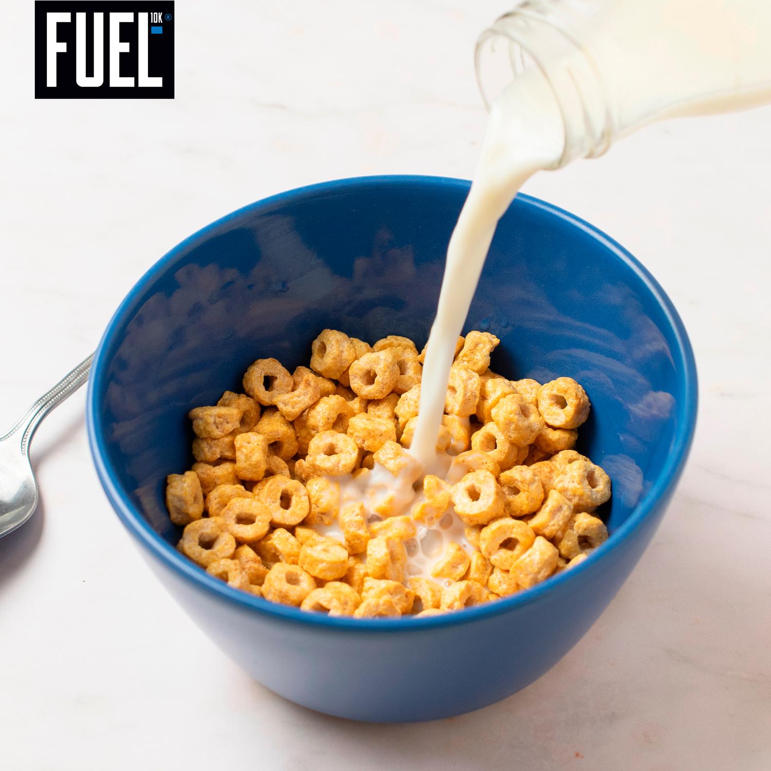 FUEL10K multigrain hoops breakfast cereal 350g - British product