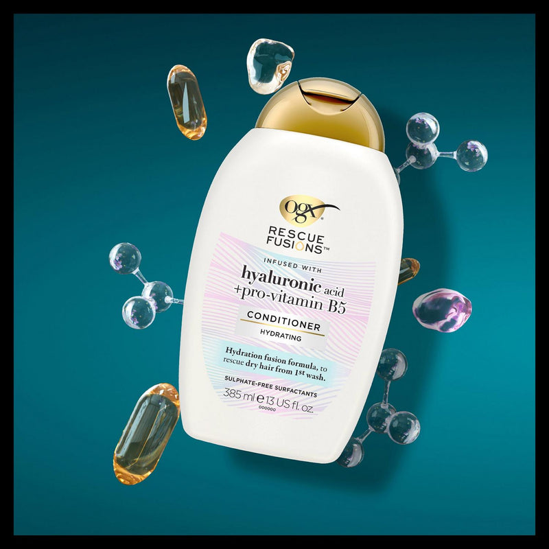 Hydrating Hyaluronic Acid and Pro Vitamin B5 Hair Conditioner 385ml