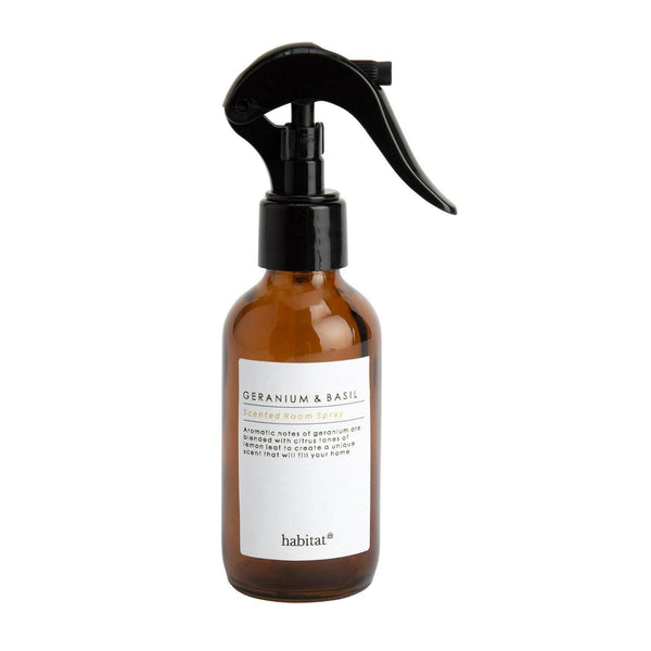 Habitat 100ml Room Spray - Geranium & Basil