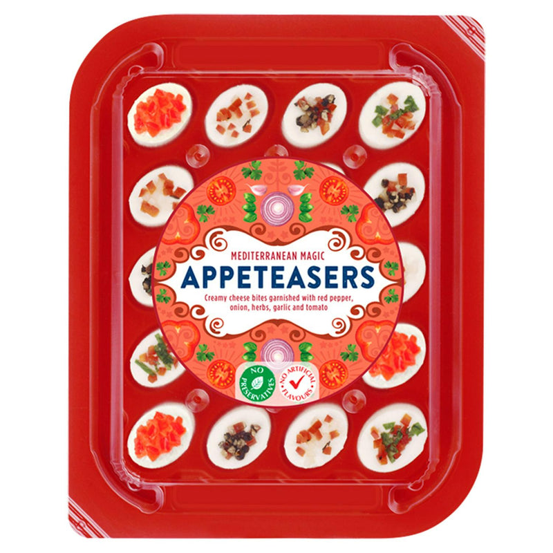 Appeteasers Mediterranean Magic Soft Cheese Bites 100g - British product