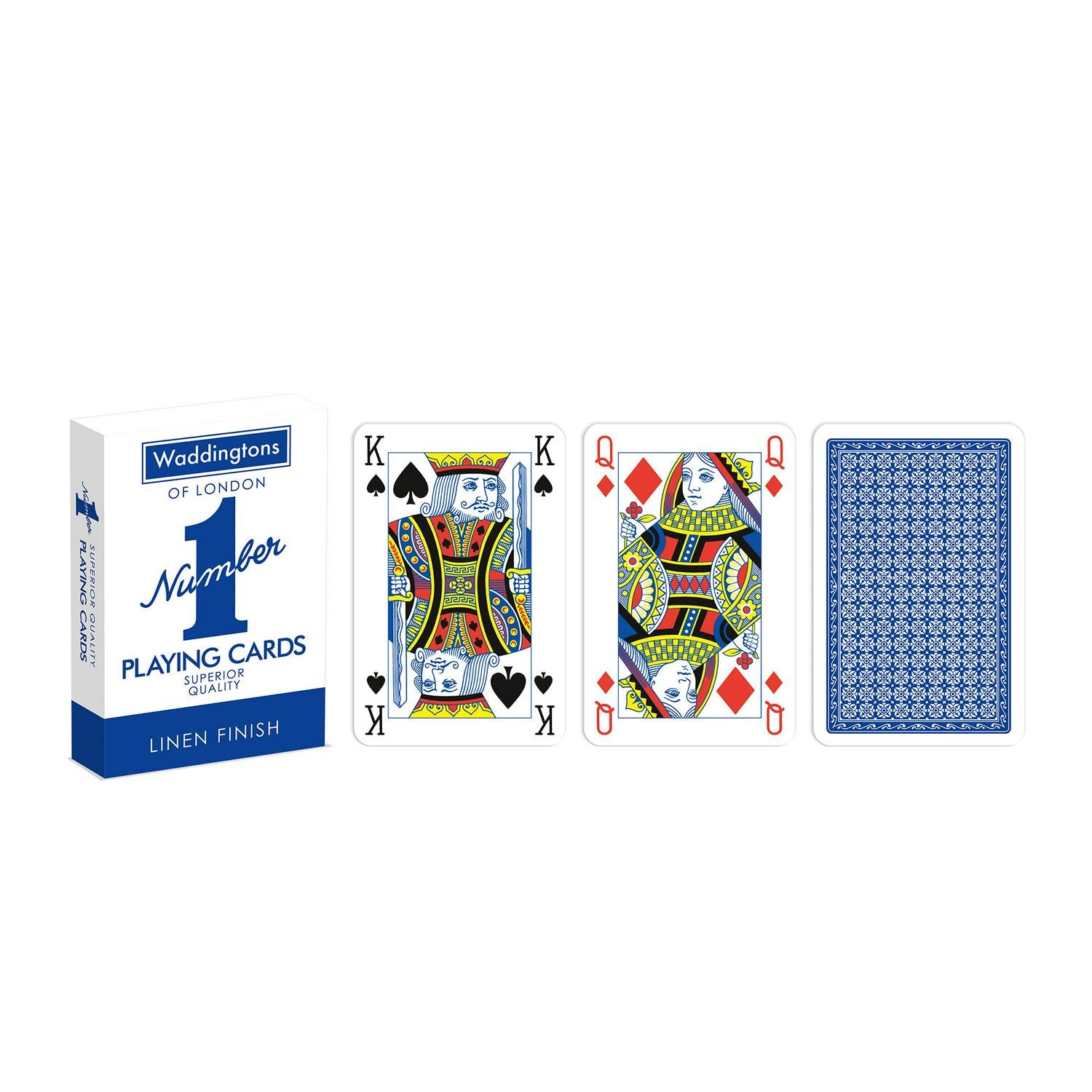 Waddington's Number 1 Playing Cards 52 Card Deck - British product