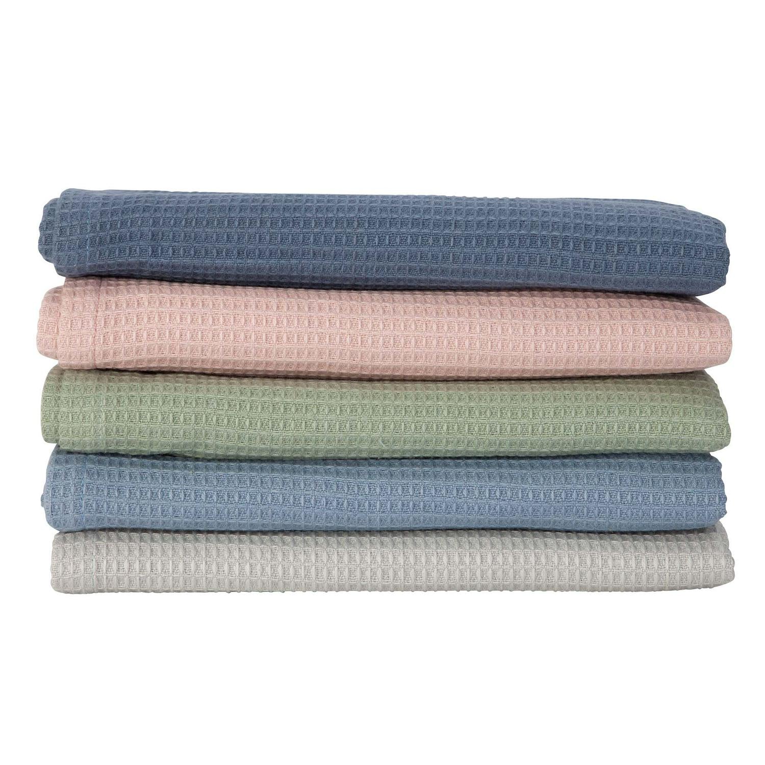 Sainsbury's Home waffle tea towels 5 pack (British brand)