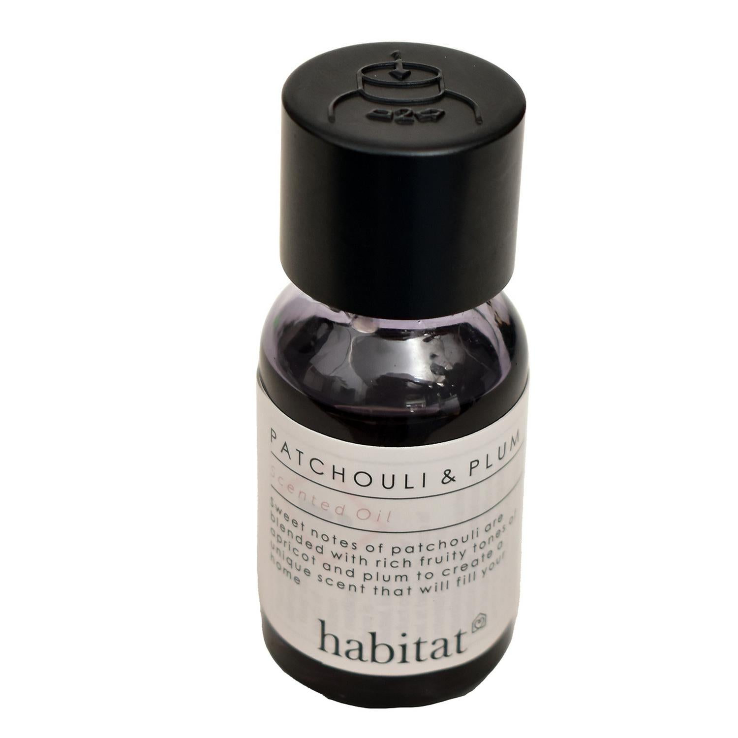 Habitat Scented Oil Patchouli Plum 28 x 65mm, UK version