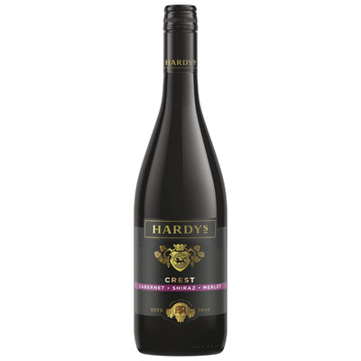 Sainsburys Hardys Crest Cabernet Shiraz Merlot Rødvin 75cl- Kjøp online hos McGrocer