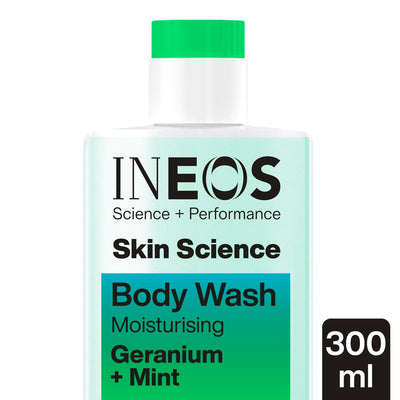 Sainsburys Geranium and Mint Moisturising Body Wash with Cooling Tech, 300ml- Buy online at McGrocer