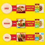 Old El Paso gluten free tortilla wraps 216g - British product