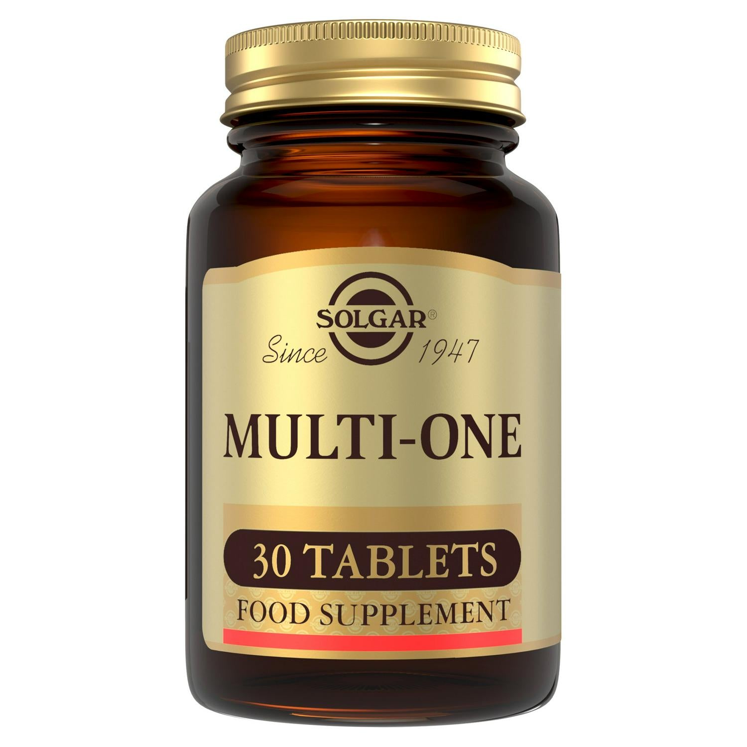 Solgar Multi-One multivitamin tablets 30ct (British brand)